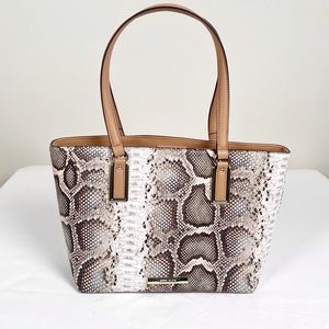 NWOT Anne Klein Snake Print Handbag